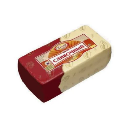 Сыр Сырная долина Сливочный брус 50% м/у 4,000кг Сырная долина